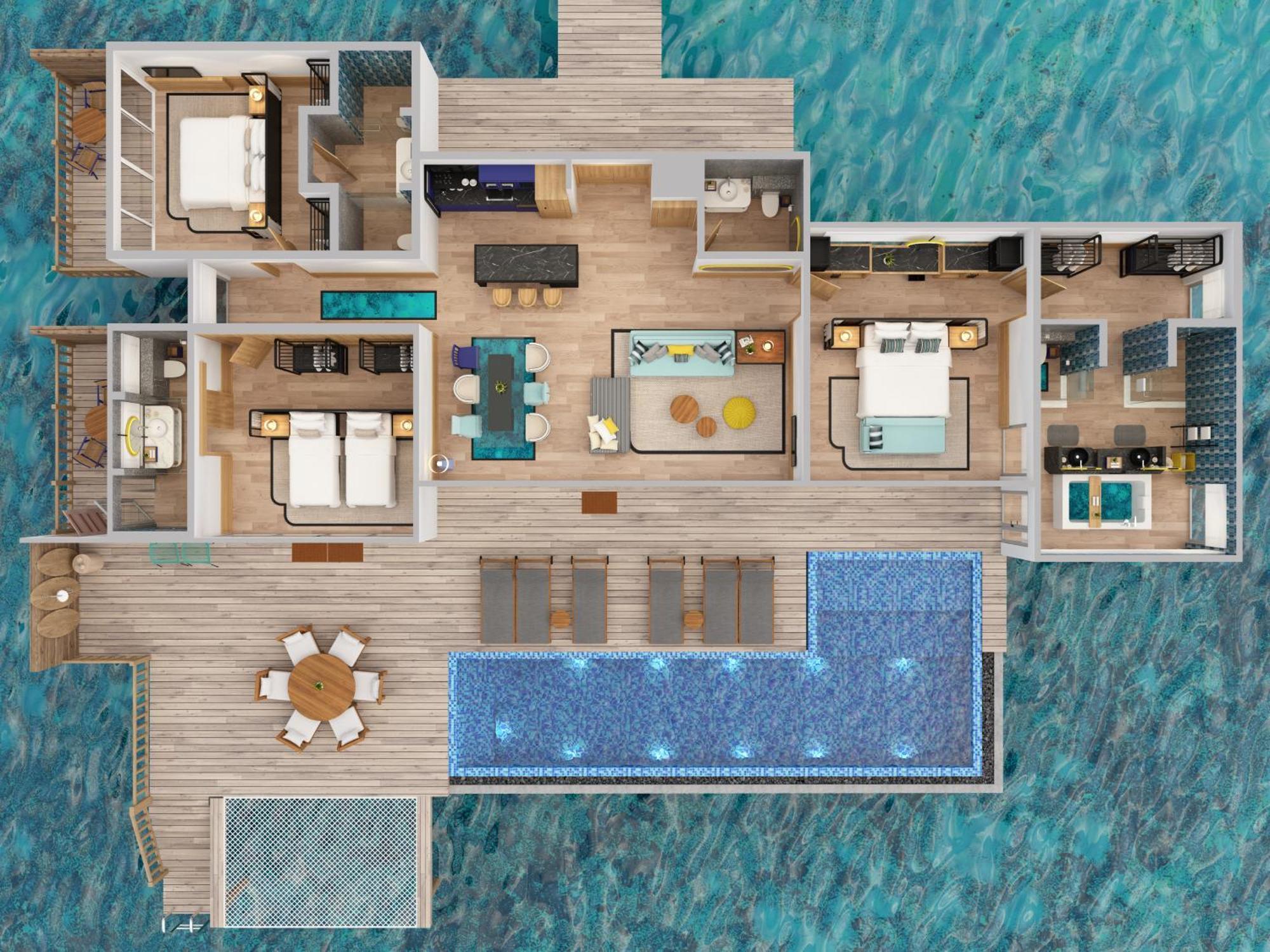 Avani Plus Fares Maldives Resort - 50 Percent Off On Seaplane Transfer For Minimum Stay Of 3 Nights And More For Stays Until 31 October 2025 Kendhoo Номер фото